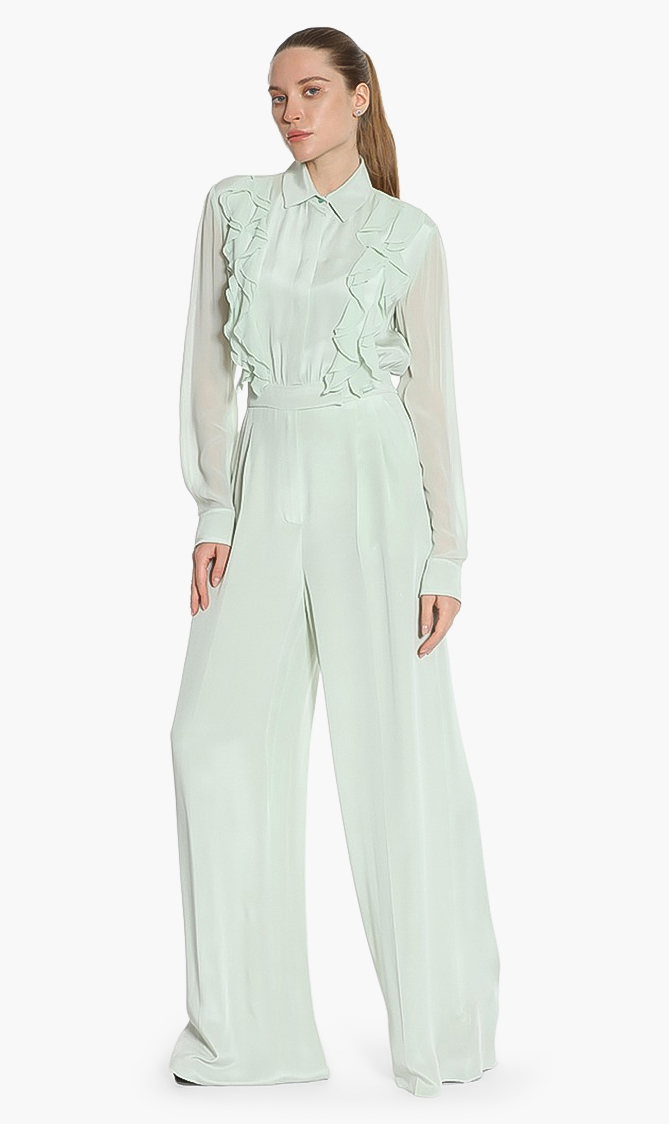 

Max Mara Cesena Ruffled Jumpsuit
