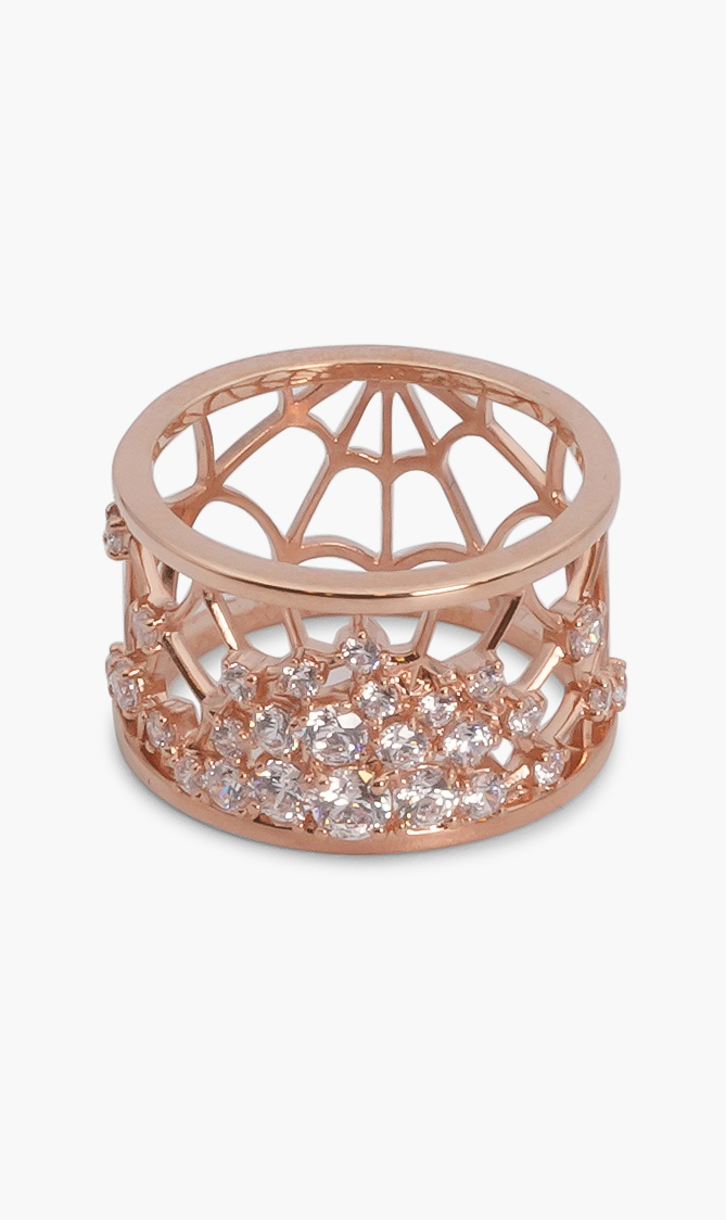 

SWAROVSKI Precisely Motif Ring, 52mm