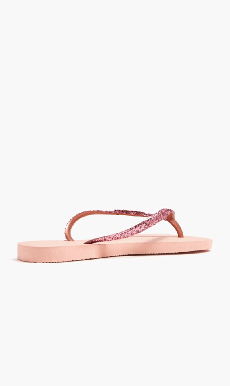 

Havaianas Pink Hav Slim Glitter Ballet Rose for Women | The Deal Outlet