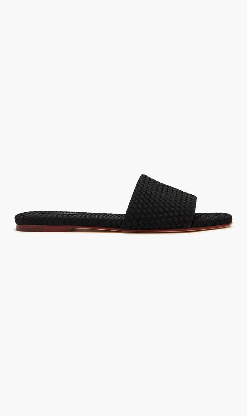 Black St Barths Slide for Women