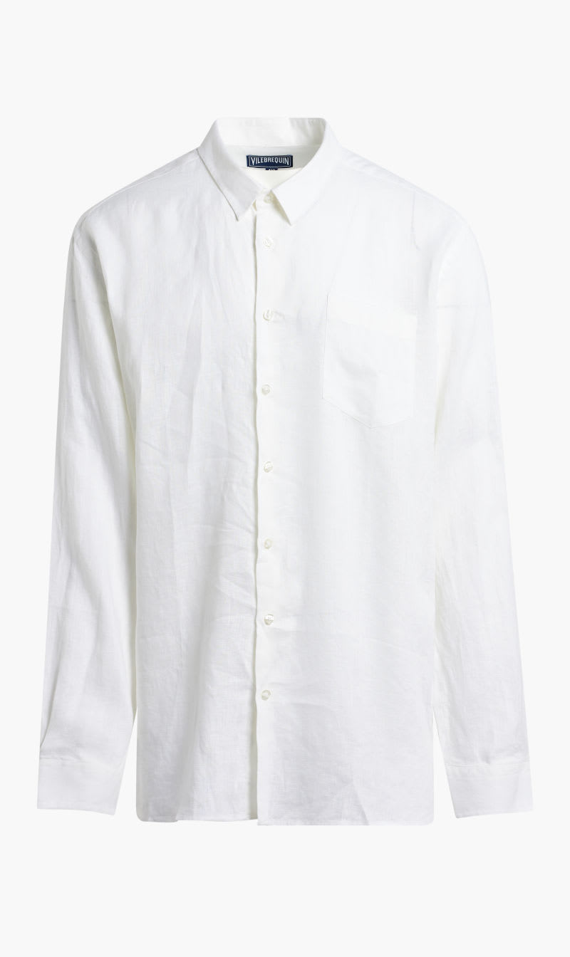 

Vilebrequin White Caroon Basic Chemise for Men | The Deal Outlet