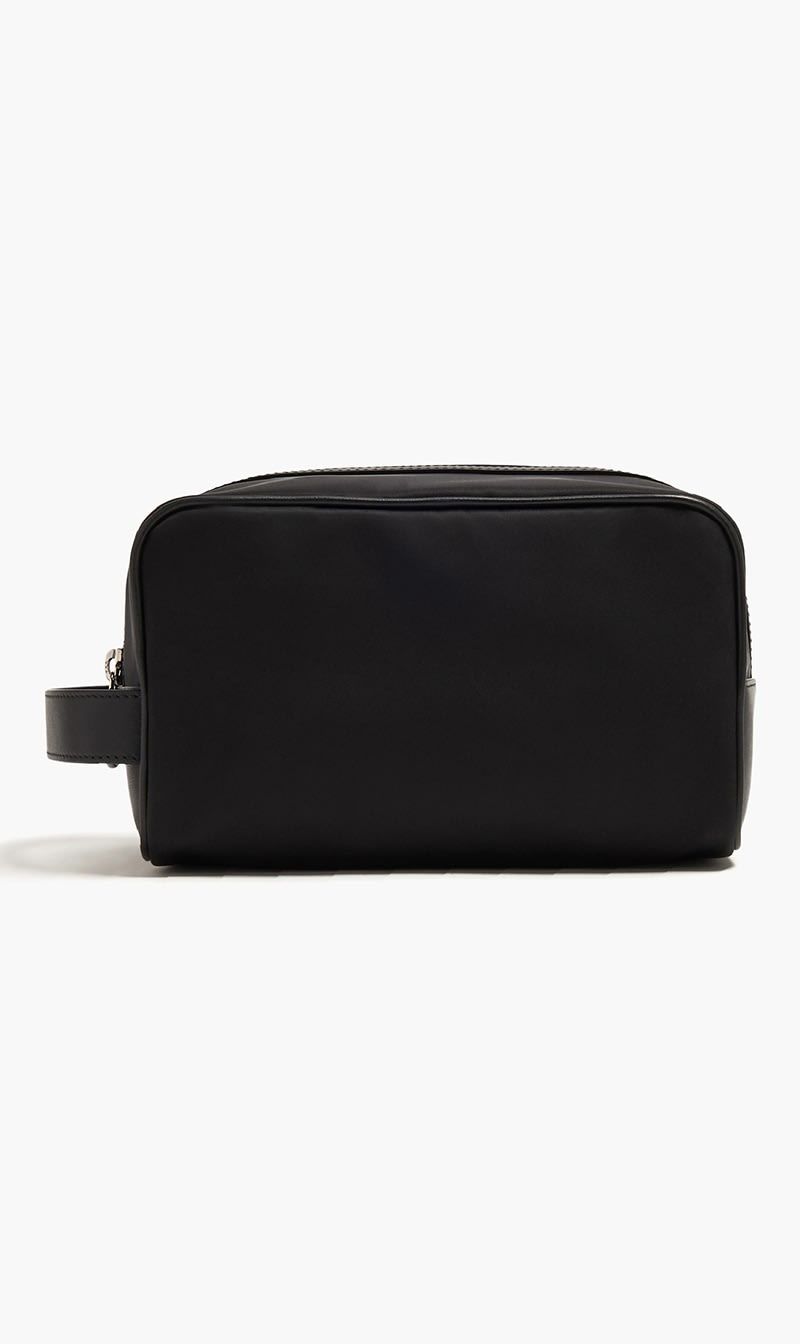 

forsa Black Nylon Washbag for Men | The Deal Outlet