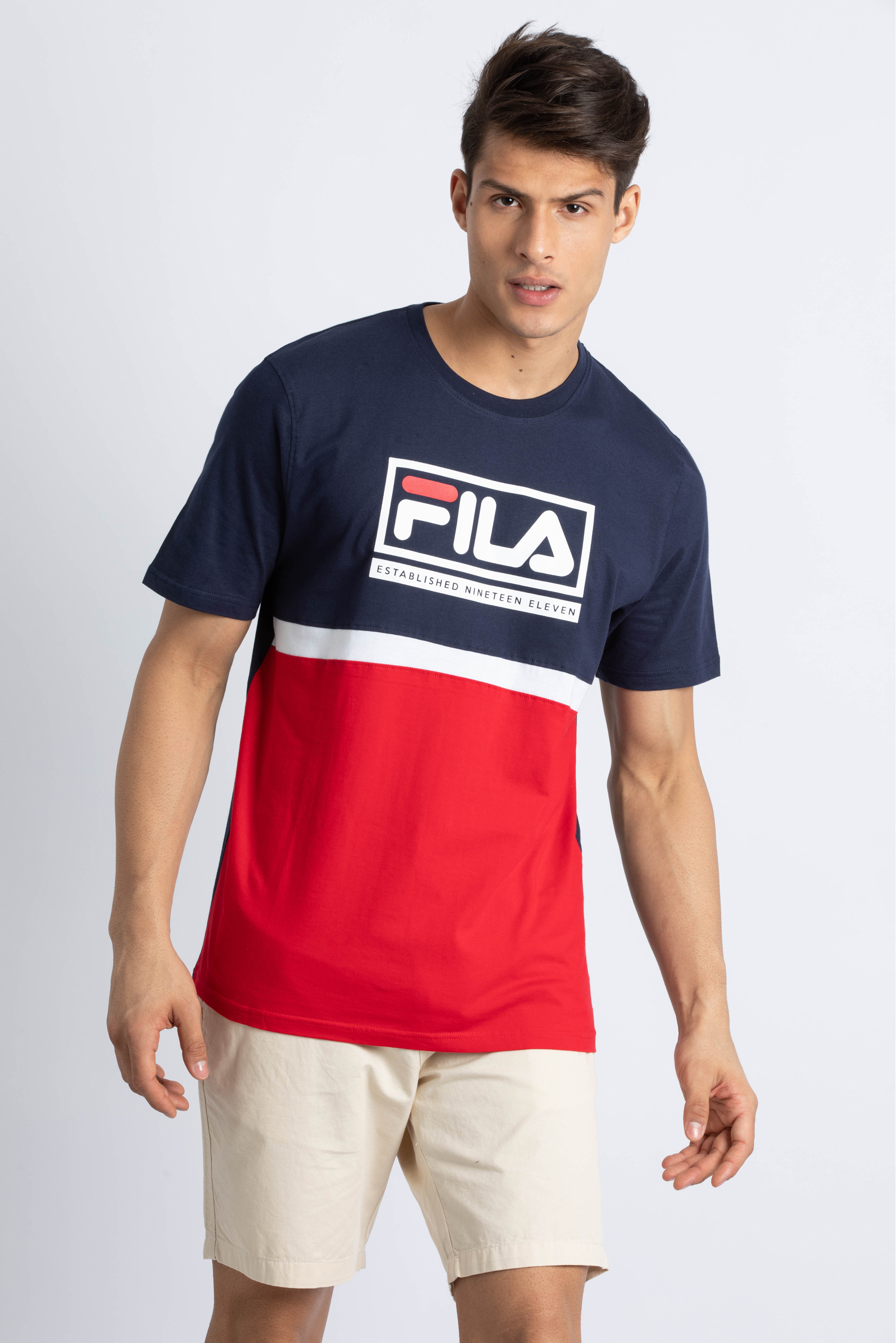 

Fila Logo Colour Block T-shirt