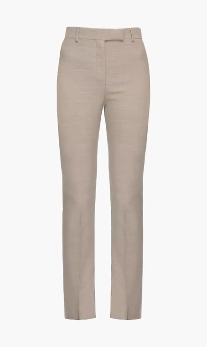 

Salvatore Ferragamo Beige Wool Double Natte'trousers for Women | The Deal Outlet