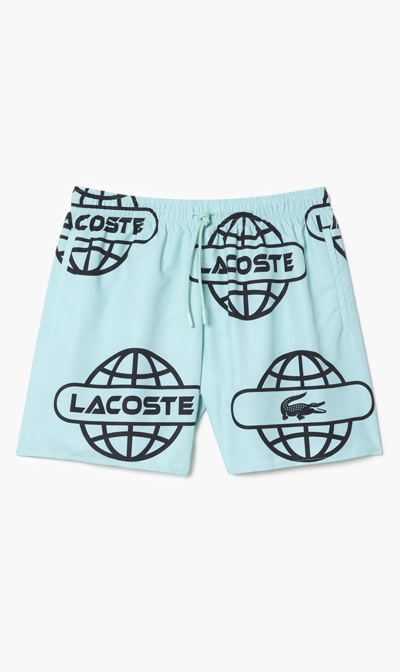 

Lacoste Multi-color Globe Print Swimwear for Men | The Deal Outlet