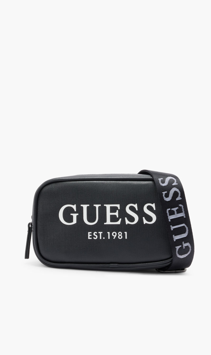 

Guess Black Outfitter Bum Bag for Men | The Deal Outlet