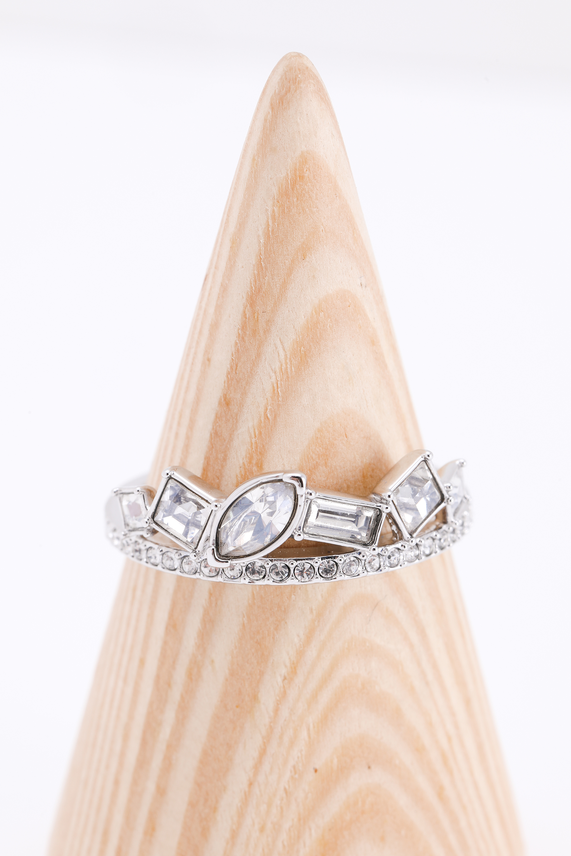 

Swarovski Henrietta Silver Ring, 58mm