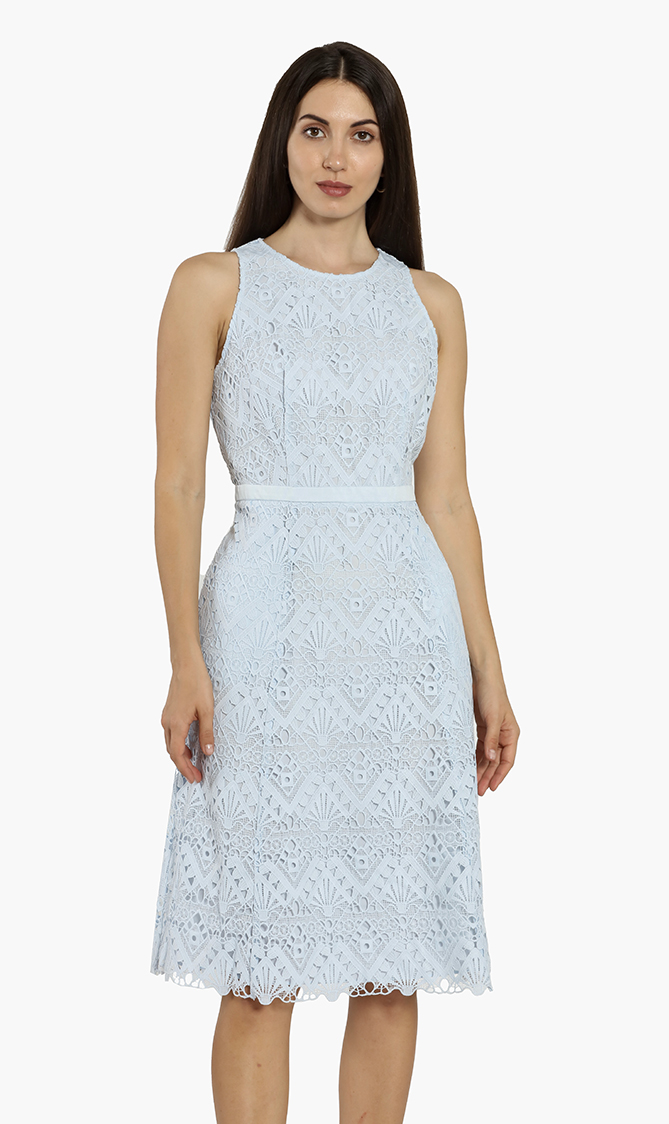 

Ted Baker Larsin Sleeveless Seam Detail Midi Dress