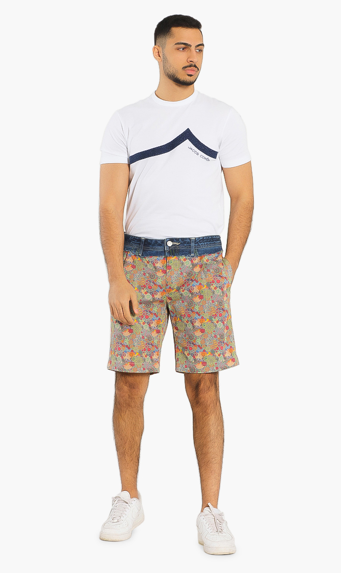 

Jacob Cohen Buttoned Washed Shorts
