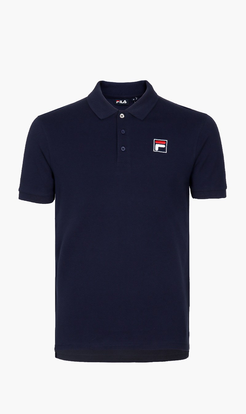 

Ramso Embroidered Logo Polo, Blue
