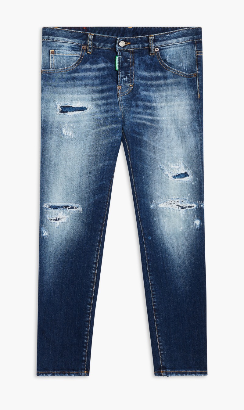 

Dsquared2 Blue Pantalone 5 Tasche for Women | The Deal Outlet