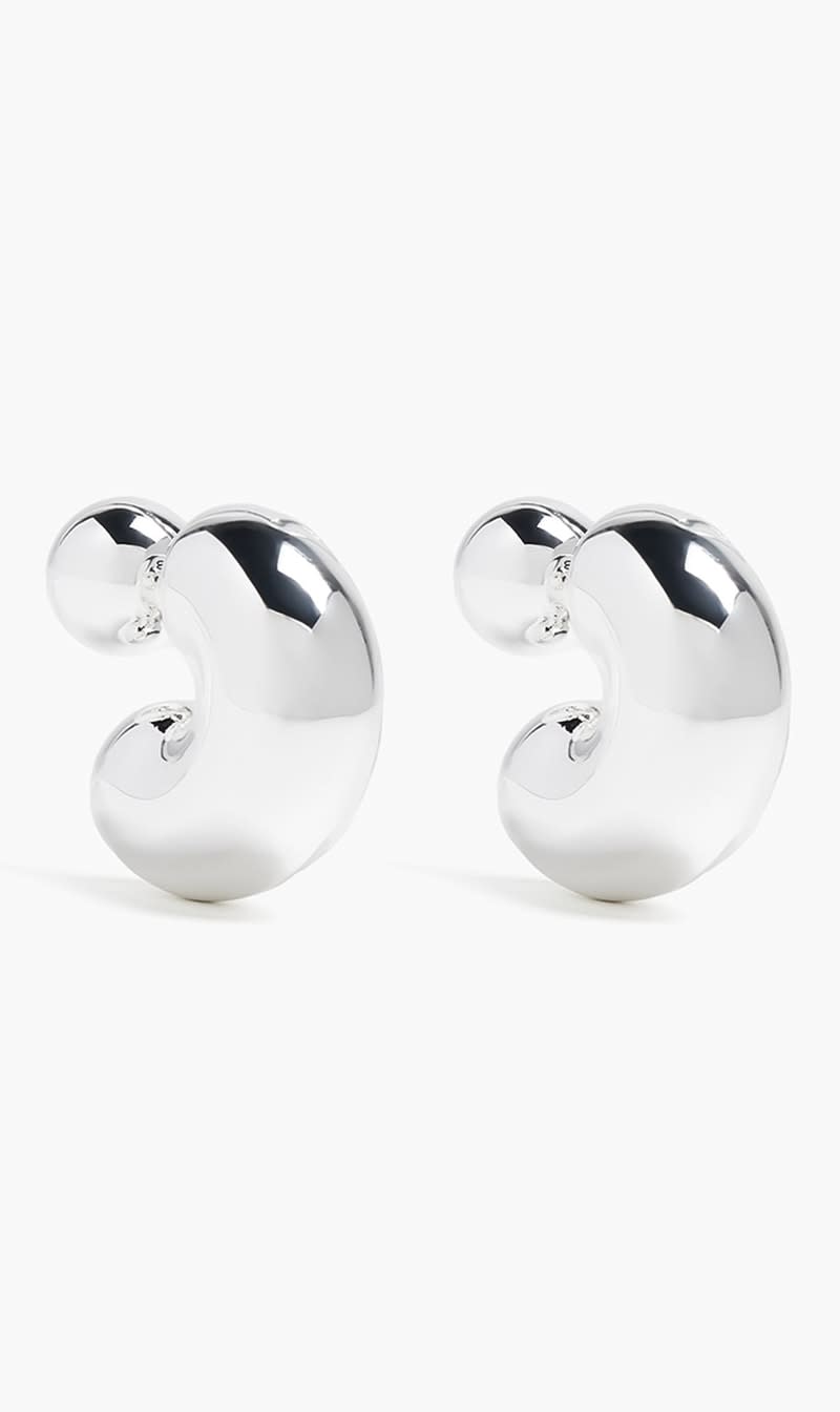 

Jenny Bird Gold Tome Hoops Medium for Women | The Deal Outlet