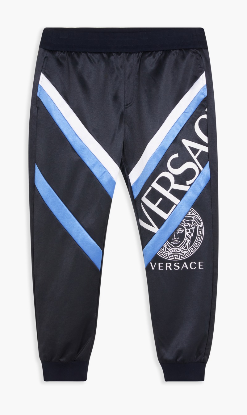 

Versace Blue Medusa Logo Sweatpants for Men | The Deal Outlet