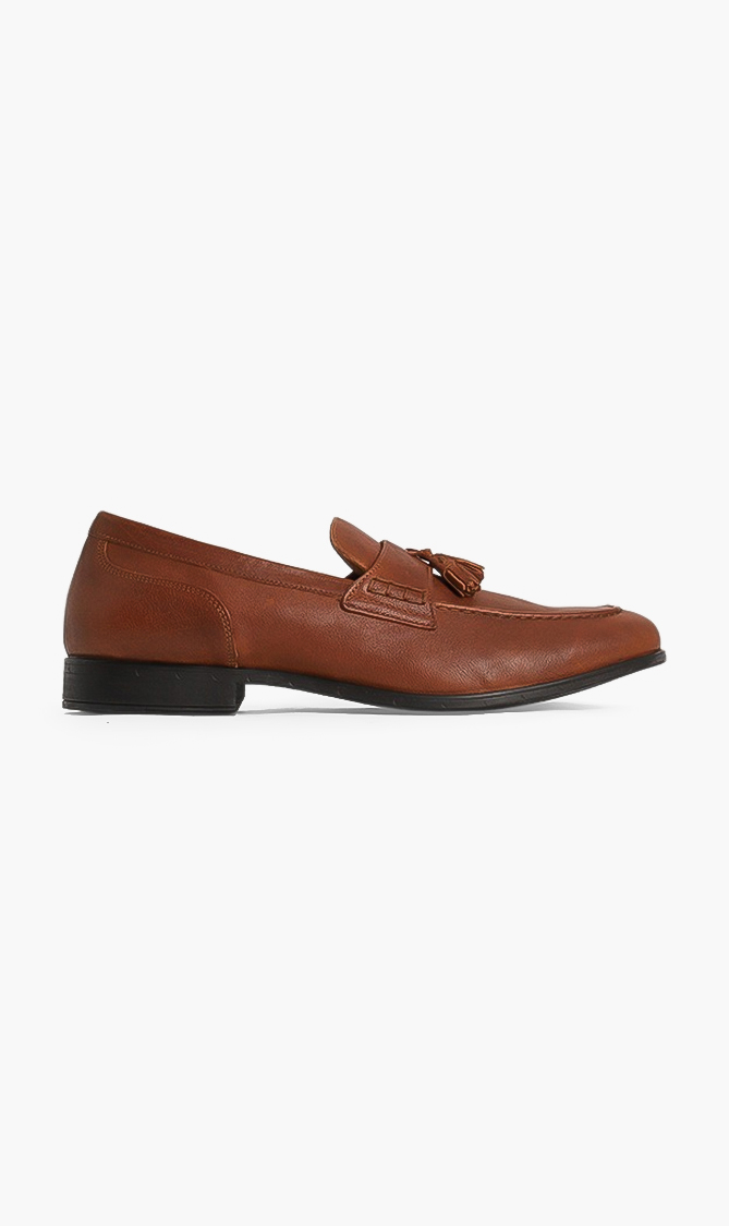 

Geox Bryceton Wrinkled Leather Loafers