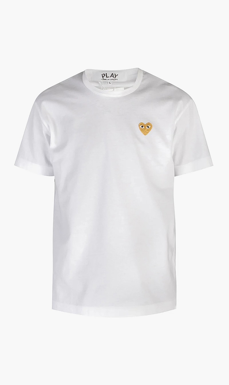 

Embroidered Heart T-shirt, White