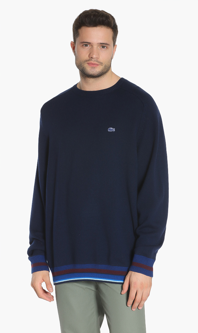 

Lacoste Crew Neck Wool Sweater