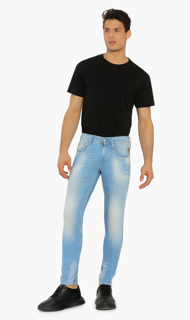 

Anbass Comfort Slim Fit Jeans, Blue