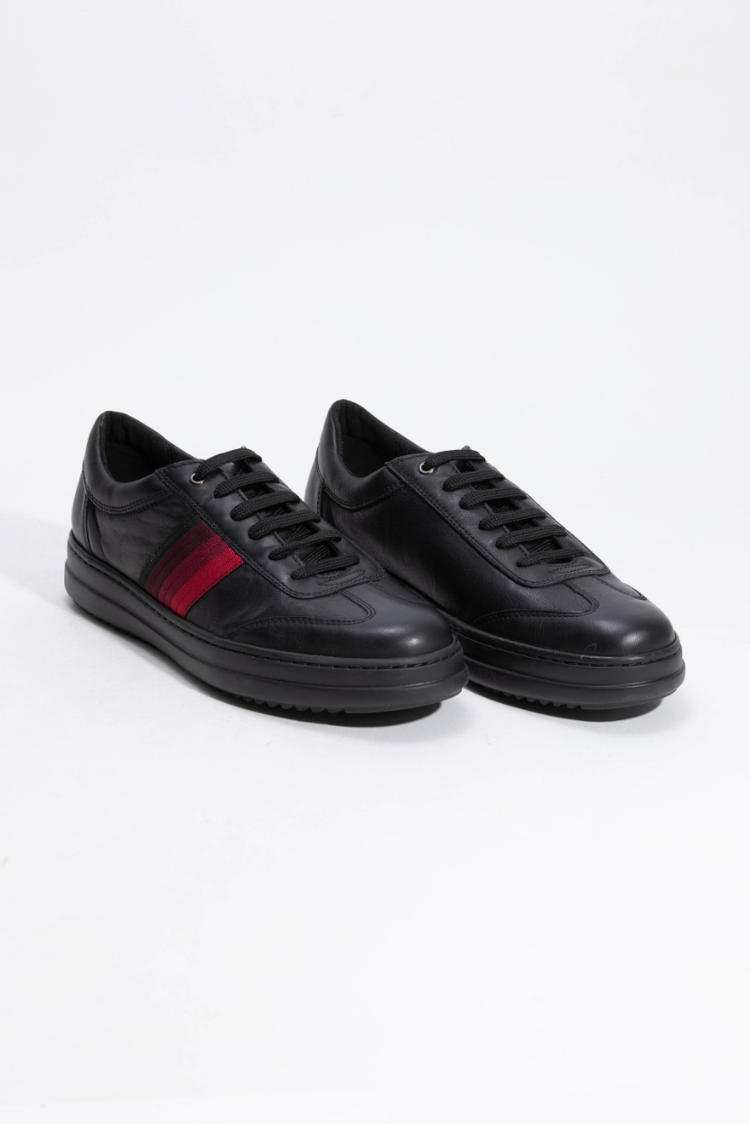 

Geox Tayrvin Leather Blue Sneakers