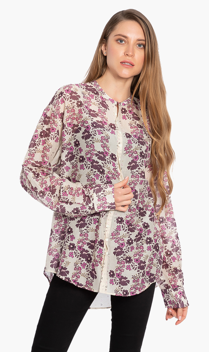 

Dsquared2 Floral Long Sleeves Shirt