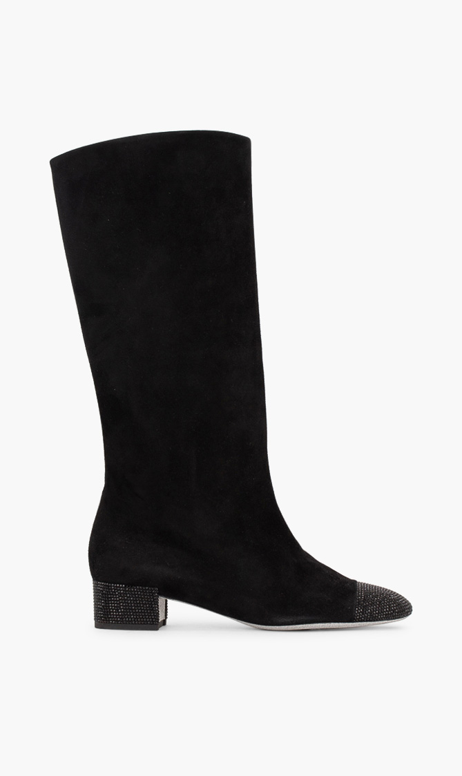 

Rene Caovilla Suede Knee High Boots