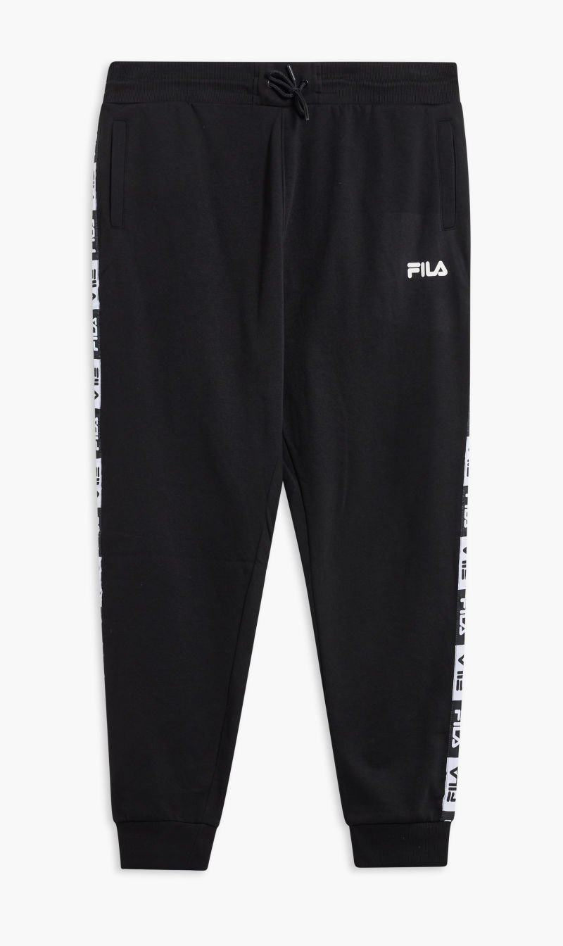 

Jogpants Side Embroidery Patched Tape, Black