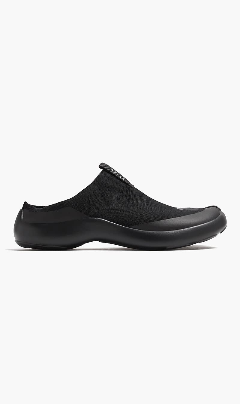 Black Tabi Mules for Women