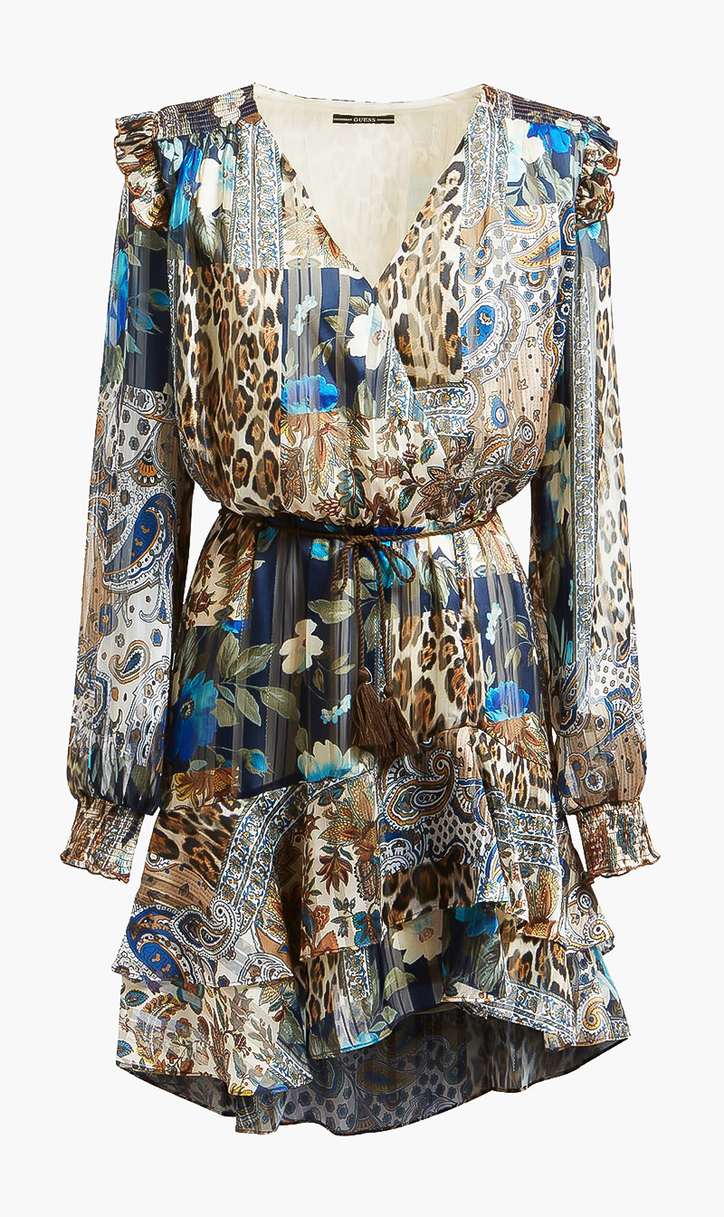 

Elea Printed Dress, Multi-color