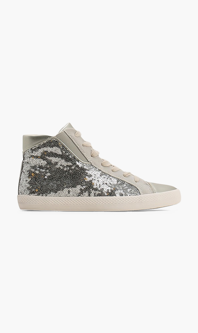 

Geox Giyo Sequined High-top Sneakers