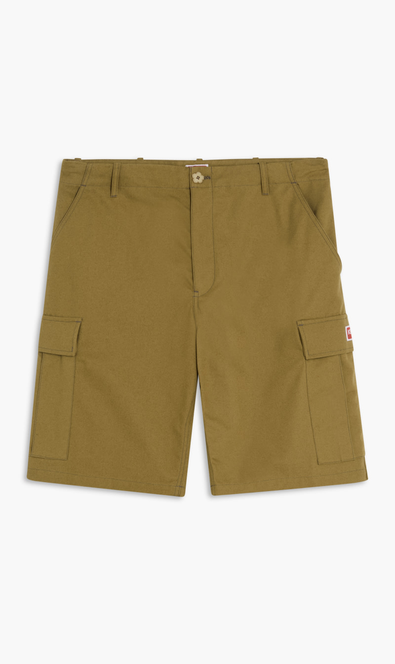 

Kenzo Brown Cargo Workwear Short for Men | The Deal Outlet
