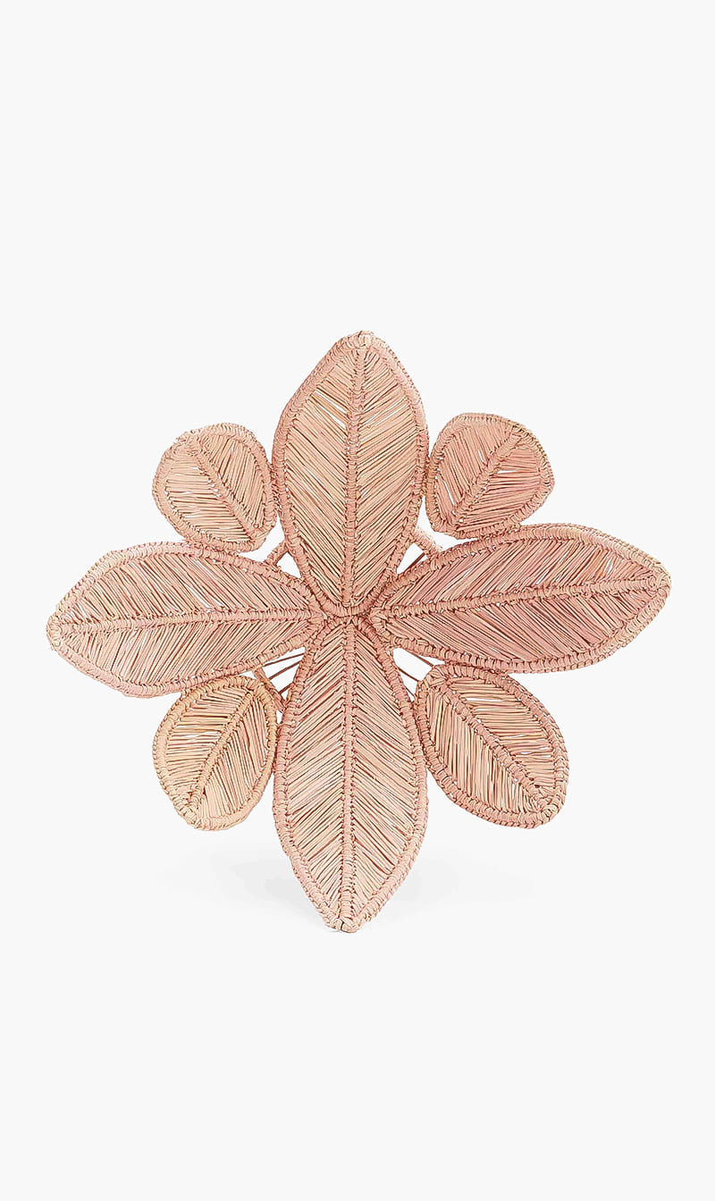 

Artesanias Del Atlantico Pink Stromanthe Straw Centerpiece - Small | The Deal Outlet