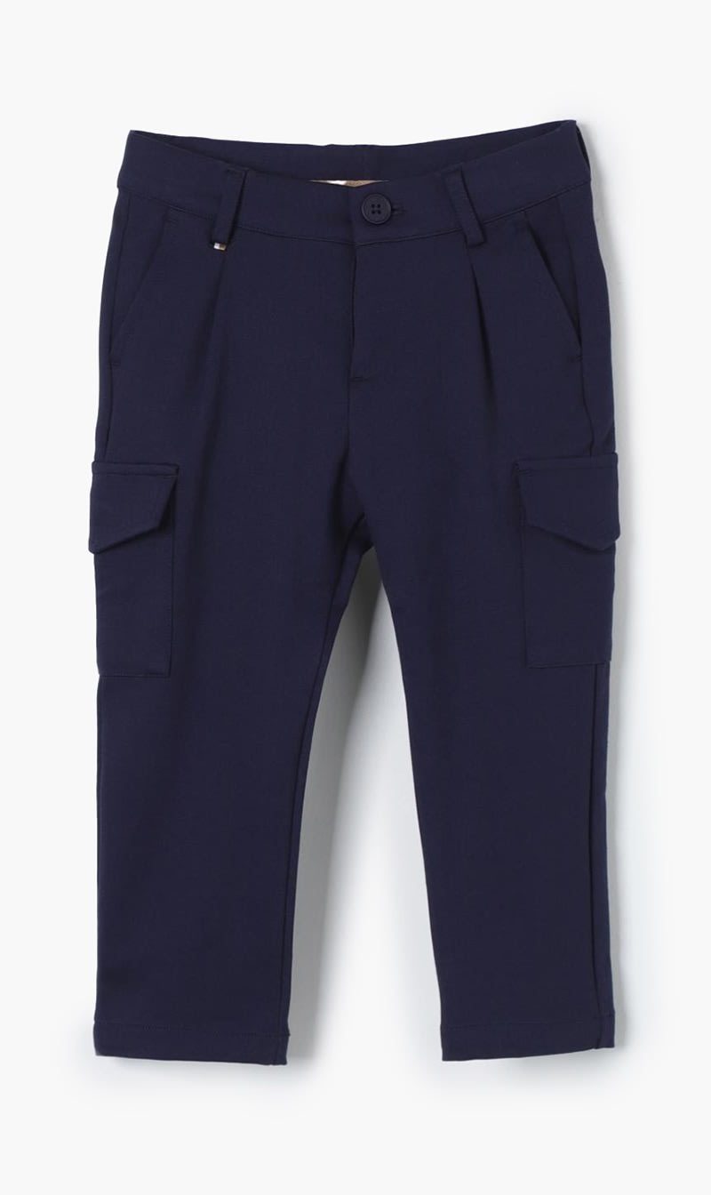 

Hugo Boss Blue Cargo Pants for Boys | The Deal Outlet