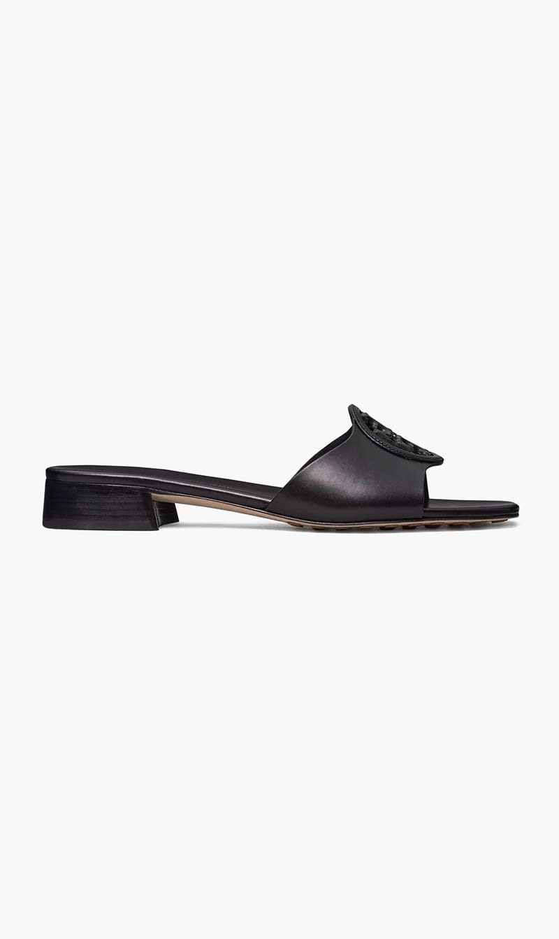 

Tory Burch Black Bombe Miller Sandals for Women | The Deal Outlet