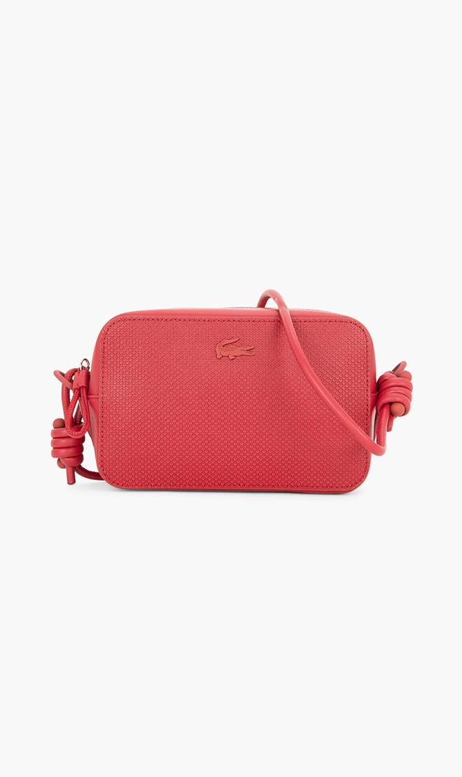 

Lacoste Chantaco Leather Crossover Bag