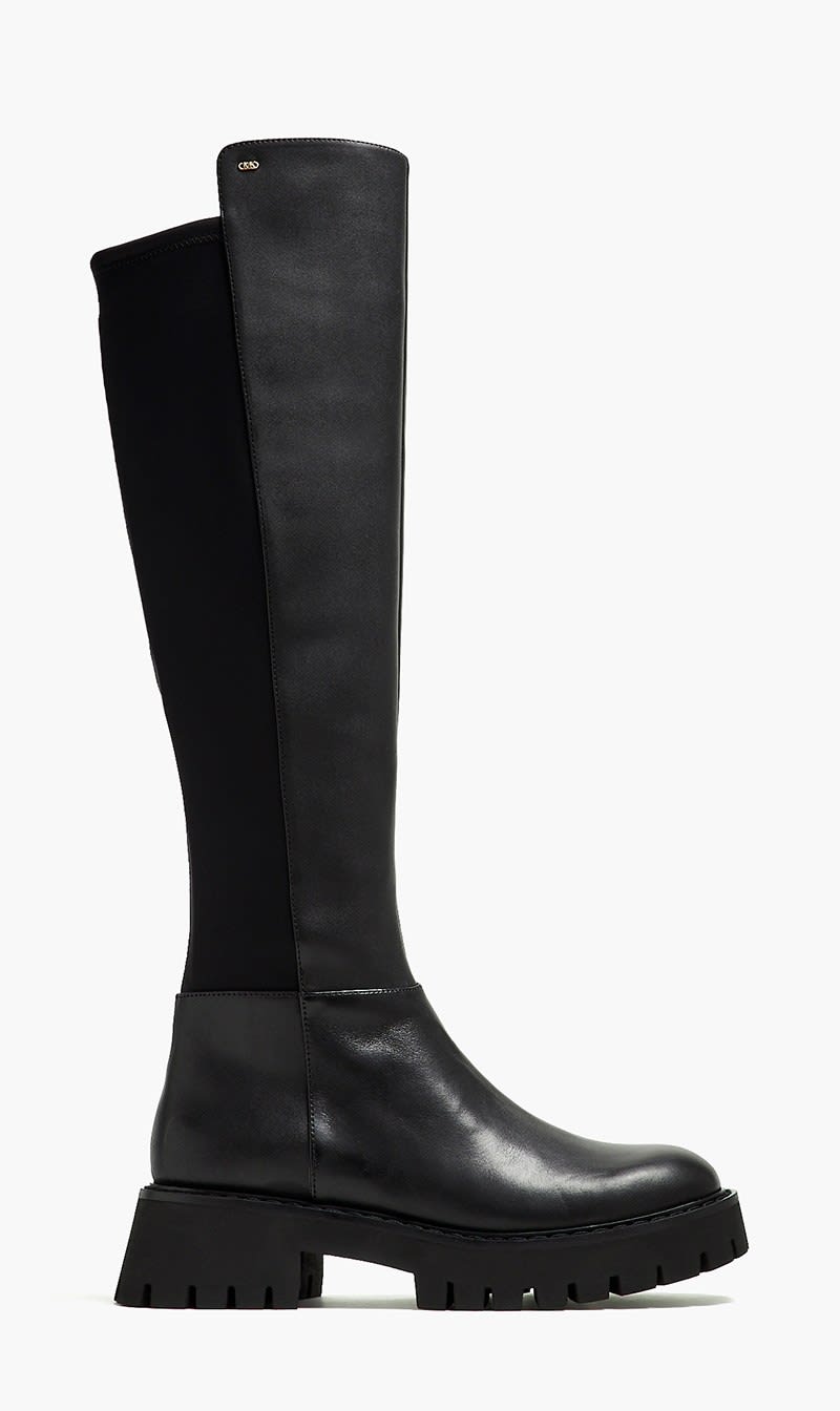 

Michael Kors Black Asher Boots for Women | The Deal Outlet