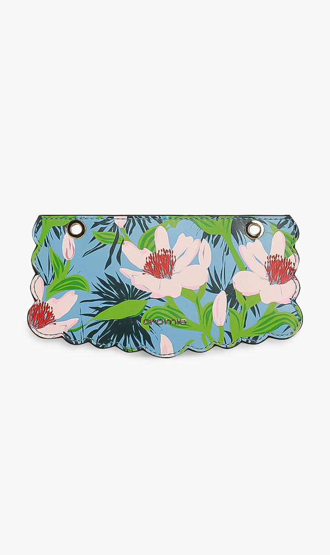 

Cromia Flower Leather Small Flap