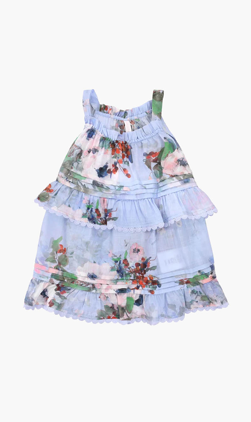 Zimmermann Blue Everley Swing Top for Girls