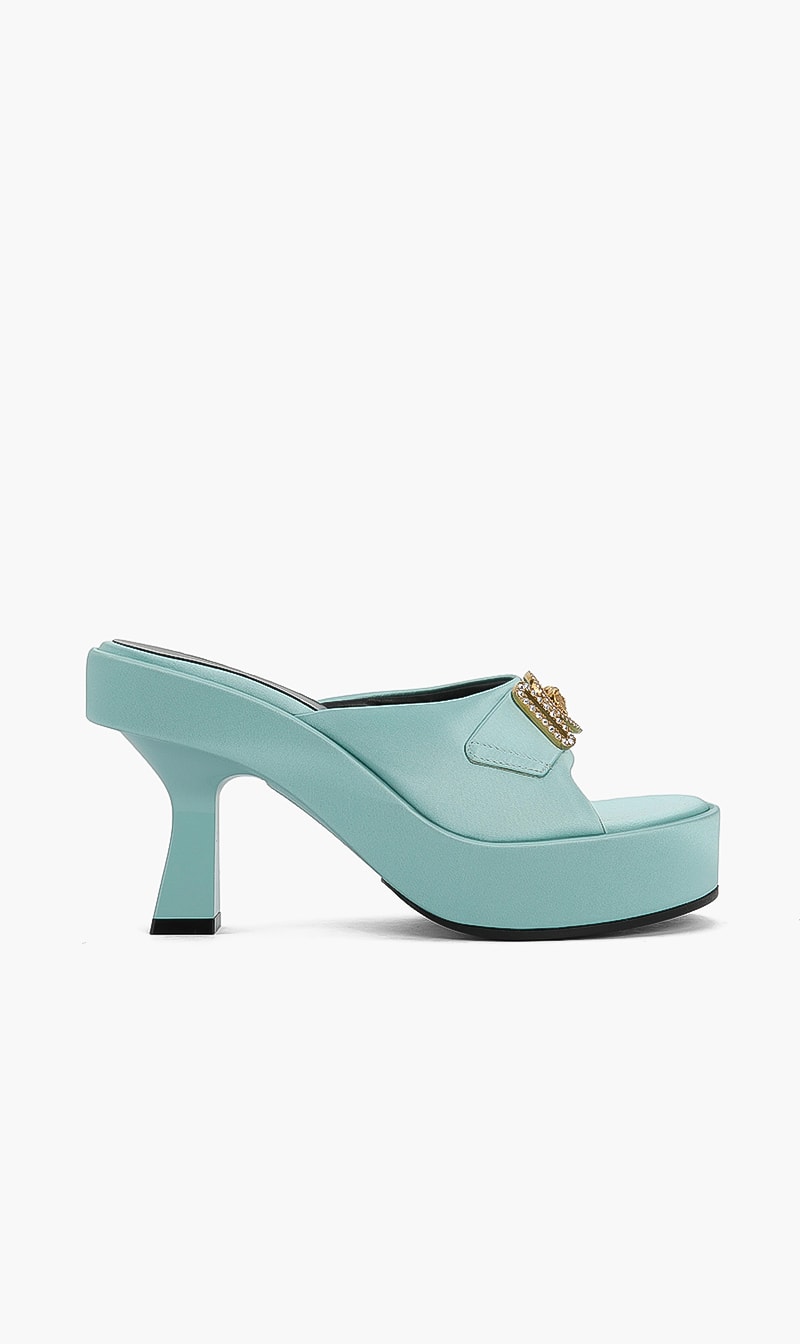 

Medusa Crystal Sandals, Blue