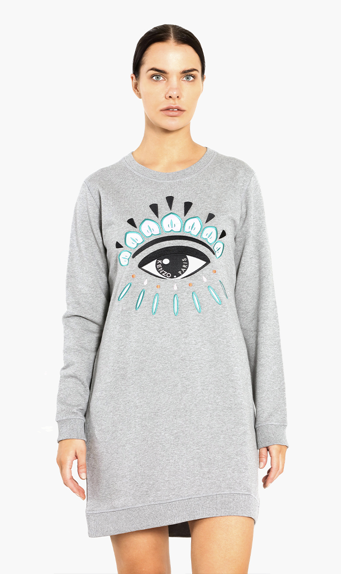 

Classic Eye Sweatshirt Dress