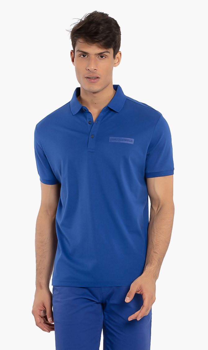 

Karl Lagerfeld Logo Polo Shirt