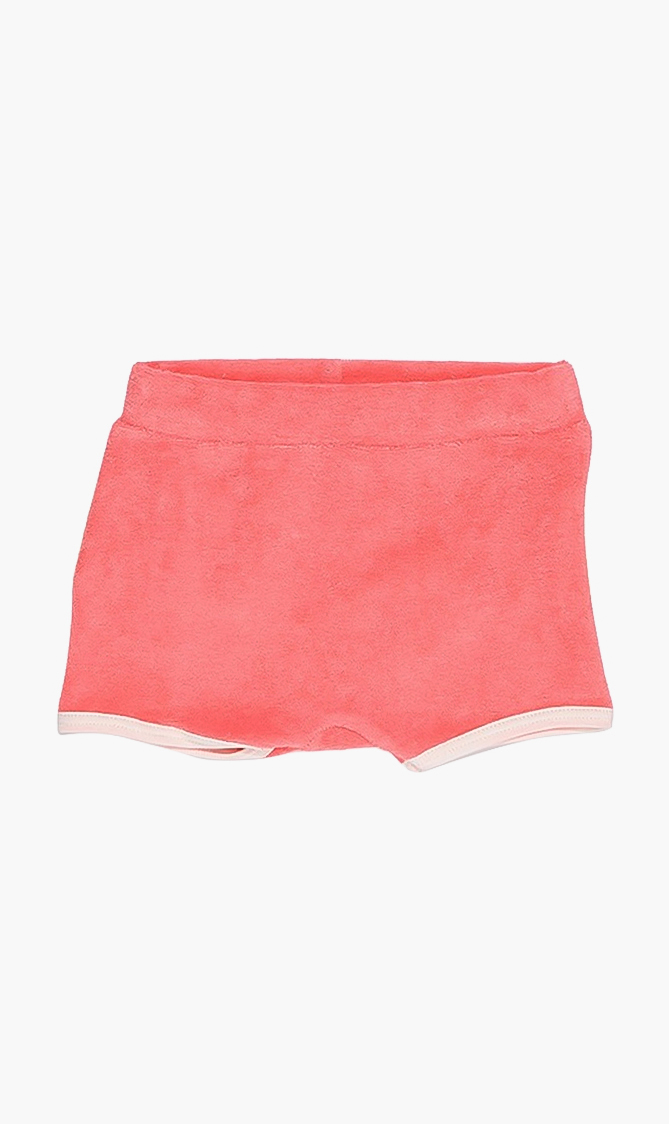 

Petit Bateau Pink Towelling Shorts for Girls | The Deal Outlet