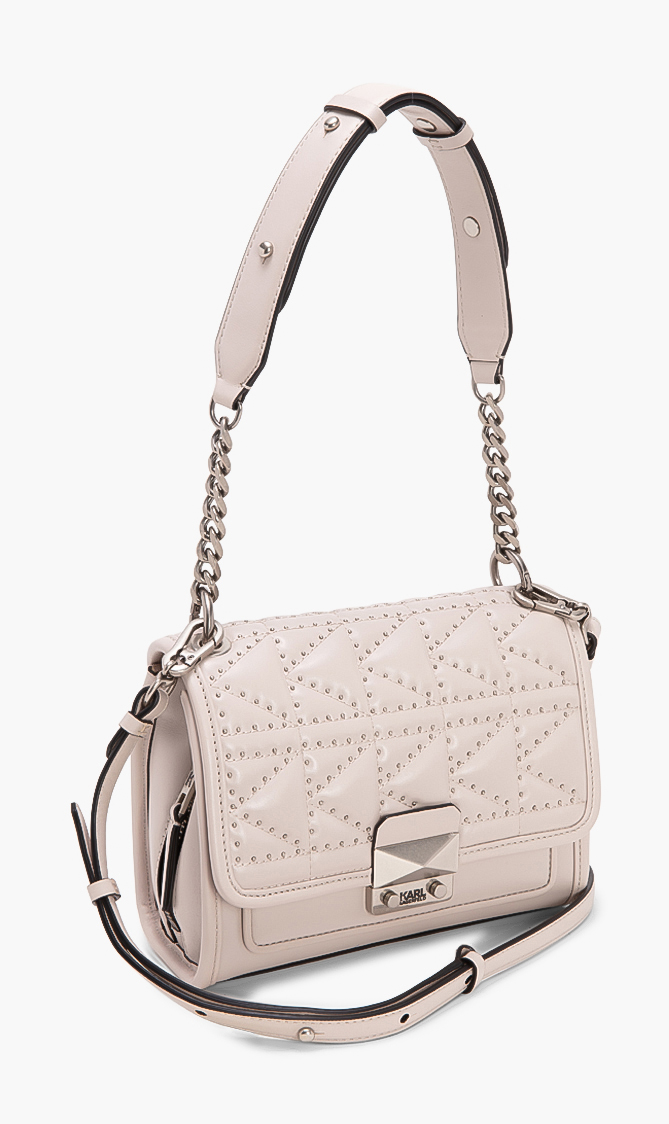 

Karl Lagerfeld Kabelka Karl Lagerfeld K/kuilted Studs Small Handbag