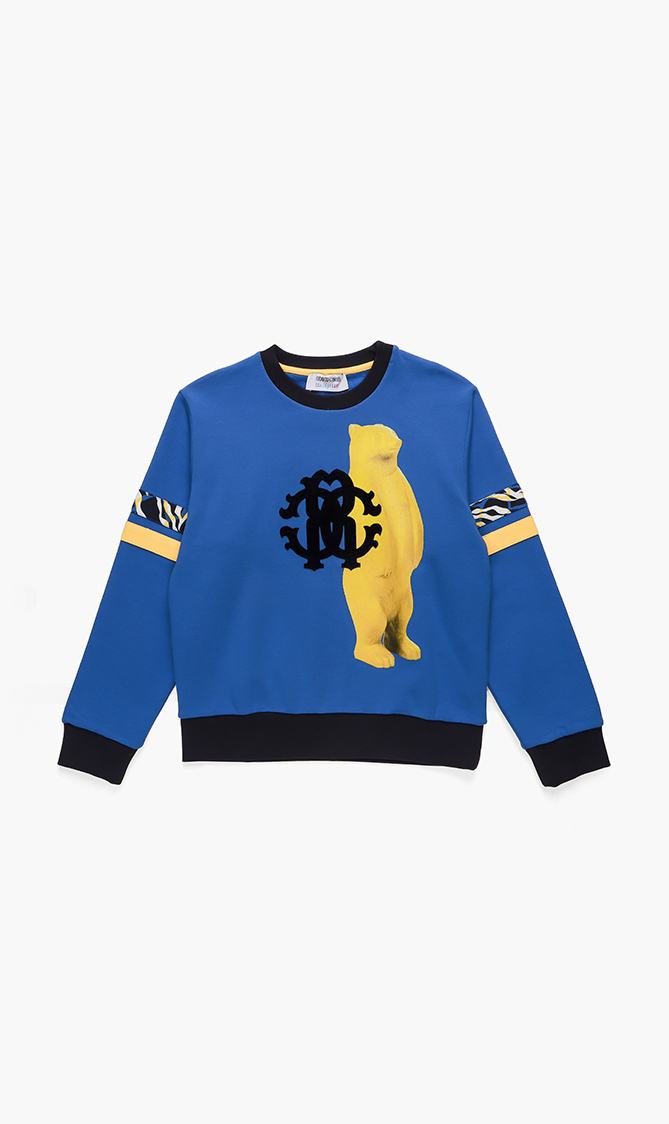 

Bear Print Sweatshirt