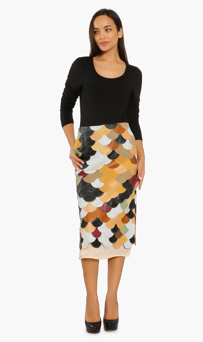 

Acantha Leather Skirt