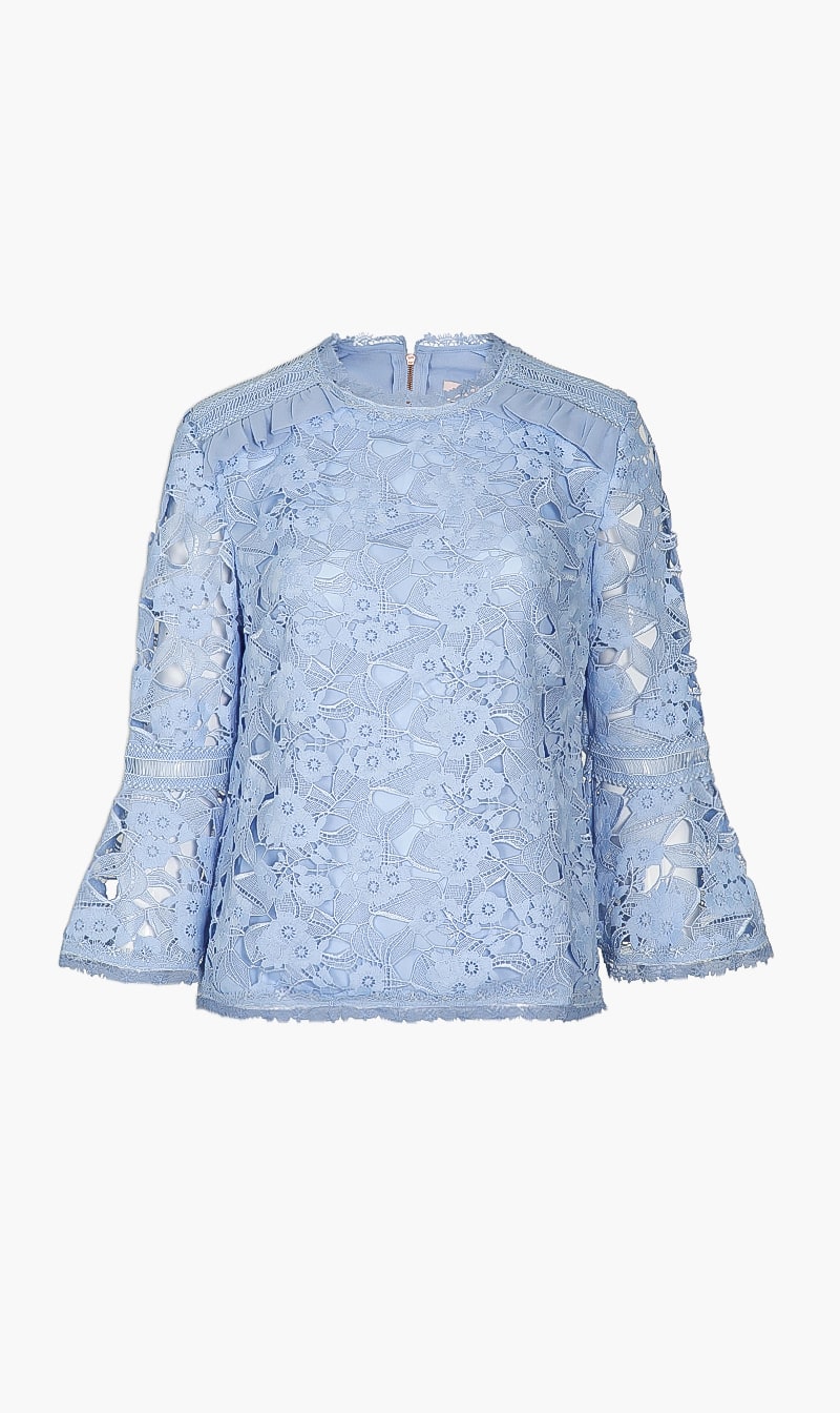 

Mixed Lace Bell Top