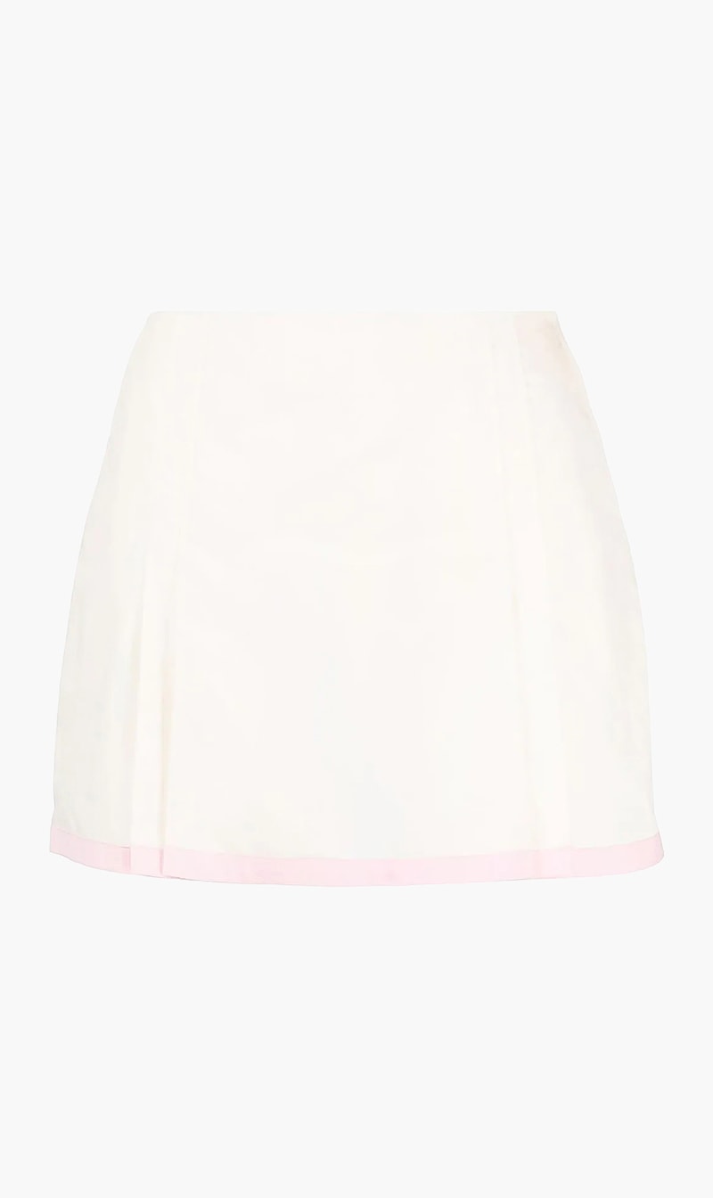 

Tory Burch Beige Poplin Skort for Women | The Deal Outlet
