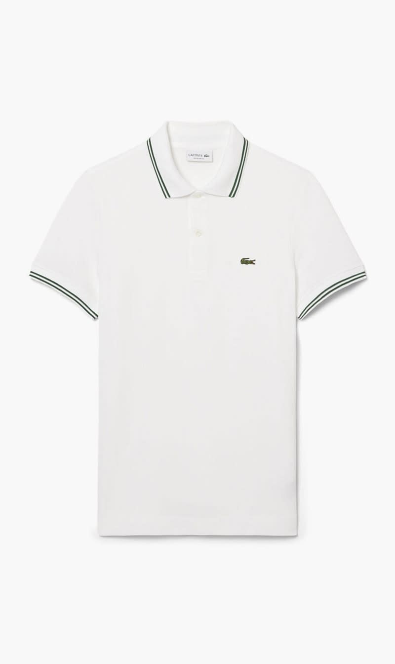 Lacoste White Polos for Men