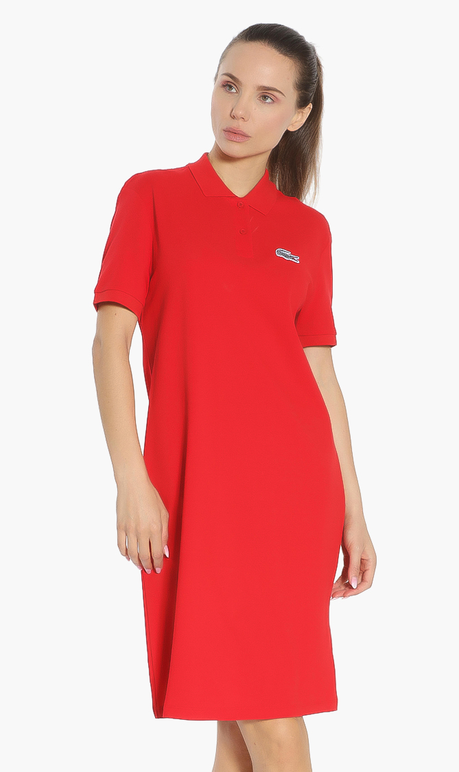 

LACOSTE X National Geographic Polo Shirt Dress