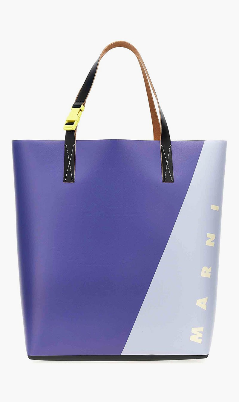 

Marni Purple Tribeca Tote Bag for Men | The Deal Outlet