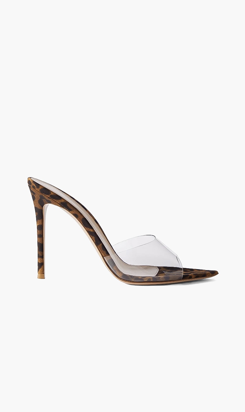 

Leopard Printed Heels, Brown