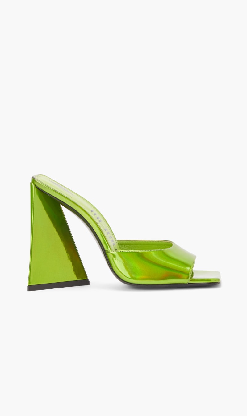 

Attico Green Devon Mule for Women | The Deal Outlet